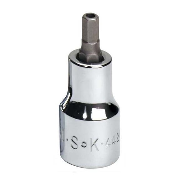 Sk Professional Tools Socket Bit, Steel, 3/8 in, TpSz 3/16 in 44212