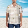 thumbnail image 4 of Lsque Funny Goose1 pattern Hawaiian Shirt for Men, Unisex Summer Beach Casual Short Sleeve Button Down Shirts-3X-Large, 4 of 9