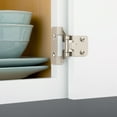 thumbnail image 5 of Franklin Brass H01911k-B 1/4" Overlay Traditional Cabinet Door Hinge - Nickel, 5 of 7