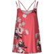 thumbnail image 2 of Gibobby Verano Mujer Correa casual Sin mangas Estampado de flores Cuello en V Dobladillo curvo Tops Blusa(Rojo,G), 2 of 4