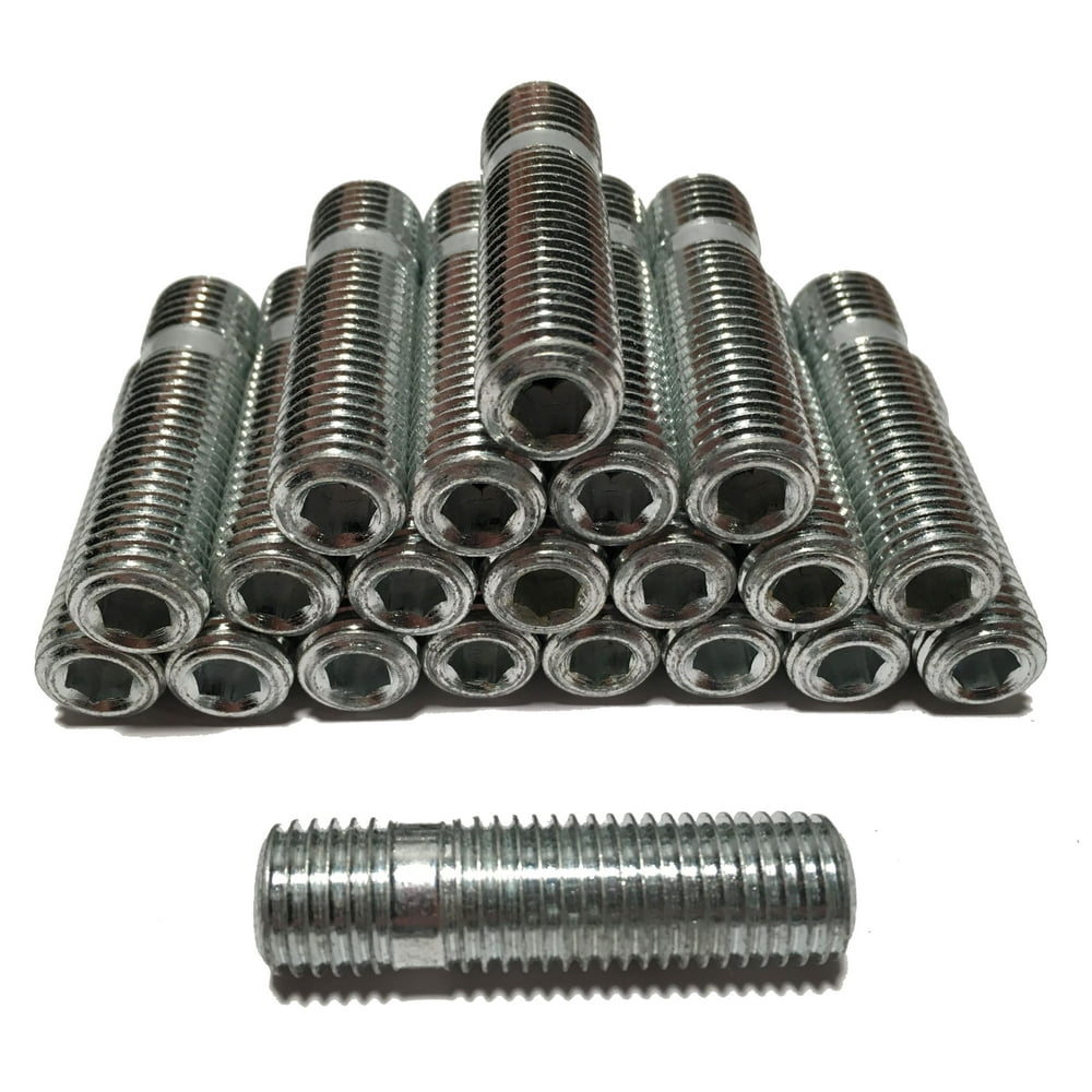 20 Wheel Stud Conversion 12x1.5 TO 12x1.5 Studs Adapter Kit 44mm 1.75