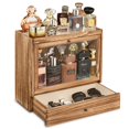 thumbnail image 1 of Organizador de colonia Emfogo de madera maciza con cajón para hombre, 1 of 9