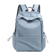 thumbnail image 2 of Dmlowu Lightweight Nylon Travel Backpack, 14 Inch Waterproof Laptop Backpack for Work College, Multi Pocket Backpack, Personal Item Travel Bag for Airplane, 2 of 6