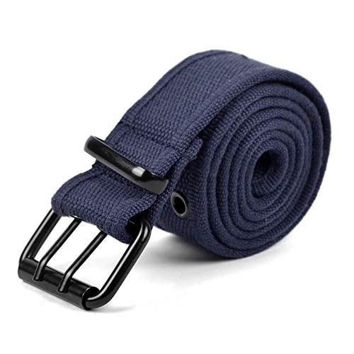 Double Grommet Hole Canvas Belt - Belt for Men and Women by  display picture 3