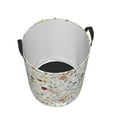 thumbnail image 5 of Uemuo Wildflower Watercolor Pattern Circular Laundry Hamper Basket with handles,Collapsible laundry basket,Large capacity laundry hamper,Laundry Organizer-Small, 5 of 8