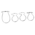 thumbnail image 1 of Finger Pick, 4Pcs Guitar  Pick  Finger Pick, Metal Guitar Thumb Plectrum Instrument Accessory For Playing, 1 of 8