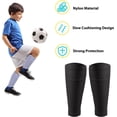 thumbnail image 5 of 2 Pairs Soccer Shin Guard Socks, Breathable Soccer Shin Guard Sleeves with Pocket for Football Shin Pads, Shin Pads Holder for Kicking Ball, Running, Cycling, 5 of 7
