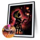 thumbnail image 1 of Cuadros Decorativos Kits de pintura de diamantes con forma especial parcial Disney Princess Silhouette (KA423) Tmvgtek embutido en tela, 1 of 8