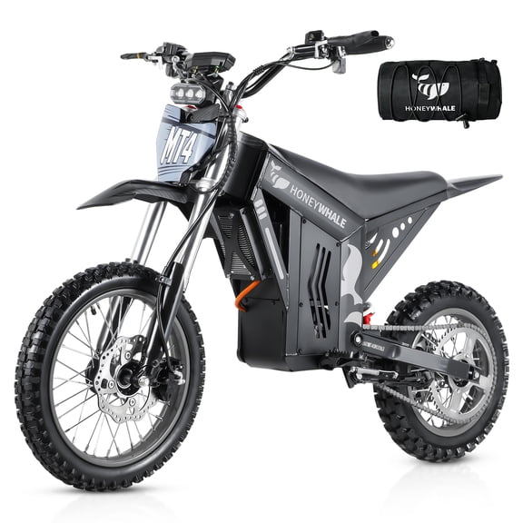 Bicicleta Eléctrica Honey Whale MT4 Gris