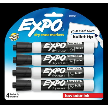 odor markers erase expo bullet count tip dry low