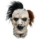 thumbnail image 2 of Cubierta facial de figura de película de terror, Figura de película de terror Cosplay Cubierta facial de Halloween Cubierta facial de látex Salida de alta intensidad, 2 of 9