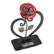 thumbnail image 2 of XWSHYW Decoraciones para El Hogar Rosa Roja de Metal In Soporte Form Corazon Regalo de San Valentín Rosa Roja de Metal Hierro, 2 of 2