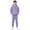 Light Violet, variant on YunPes Boys and Toddlers' Athletic Sweatsuit Kids Fleece Half Zip Hoodies and Pockets Jogger Pants Fall Winter Clothing Tracksuit