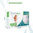 thumbnail image 3 of Pañales para Bebé Etapa 6 Desechables Ecológicos Bambeco Caja con 240 Piezas BE-DS06, 3 of 8