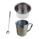 thumbnail image 1 of 3 piezas de material acero inoxidable agitador 900 ml cera de jarra herramienta de doble caldera para manualidades de j, 1 of 9