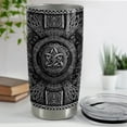 thumbnail image 4 of Viking Cup Tumbler 20oz Viking Gifts for Men Vikings Stainless Steel Insulated Tumblers Coffee Travel Drinking Mug Gift for Birthday Christmas, 4 of 7