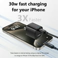 thumbnail image 5 of TOPADRE 30W USB-C PD Fast Wall Charger with Cable, Compact Charger Block Compatible with iPhone/Android/Pixel - Black, 5 of 7