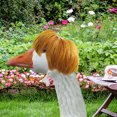 thumbnail image 2 of Porch Goose Braid Cute Lawn Goose Statue Braid Porch Goose Outfits for Outdoor Garden Patio Yard Goosey Decoration - D, 2 of 3