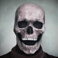 thumbnail image 3 of Movable Jaw Full Head Skull Mask Halloween Decoration Horror Helmet, 3 of 3