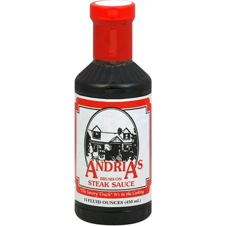 Andria's Brush-On Steak Sauce, 15 fl oz (Pack of