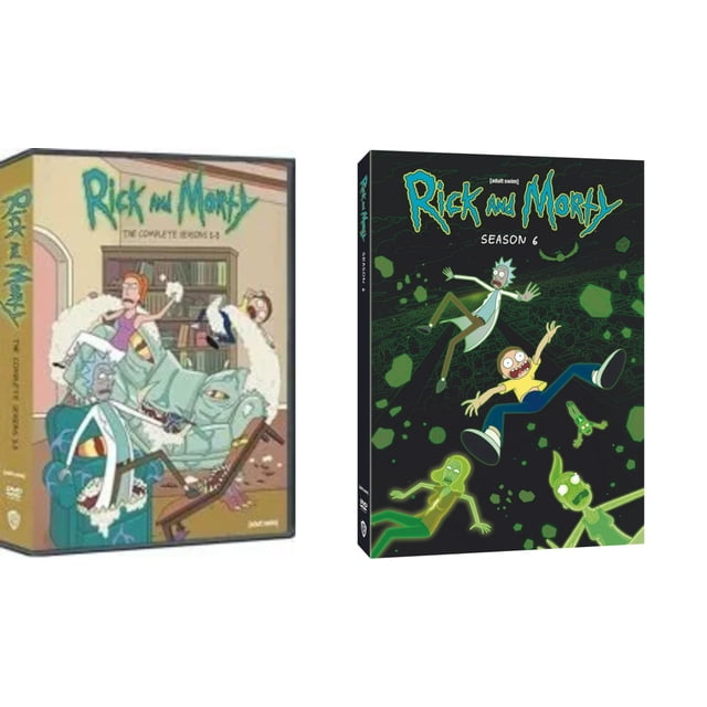 Rick and Morty: The Complete Seasons 1-6 (DVD) - Anglais Seulement