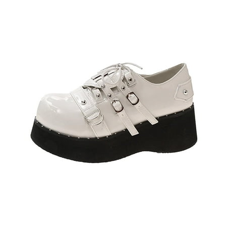 

Fall Savings Clearance Deals 2022! VEKDONE Women Boots High Heels Platform Shoes Casual Boots Plus Size Girls Shoes
