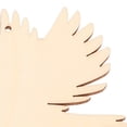 thumbnail image 2 of HOMEMAXS 40 pcs Wood Bird Cutouts Unpainted Wood Bird Slices with Rope Mini Wooden Bird Shaped Slices Embellishments Unfinished Wood Ornaments for Christmas Home Decorations, 2 of 8