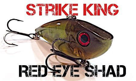 Strike King Crankbait Lipless Red Eye Shad REYESD12-623 Pumpkinseed 
