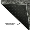 thumbnail image 3 of Addison Rugs Mayfield Washable Transitional Modern Gray Rectangle Rug, 8' x 10', 3 of 6