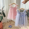 thumbnail image 4 of GYRATEDREAM Toddler Girl Layered Tulle Tutu Dress Summer Dress Strap Butterfly Dress Sleeveless Backless Princess Birthday Formal Wedding Party Dresses, 4 of 6