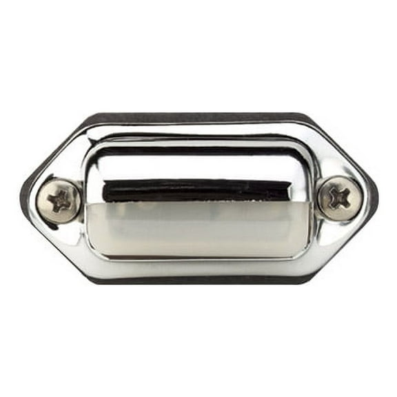 Grote 61501 - Dome/Interior Lamp, Chrome, Hooded Guard, Utility