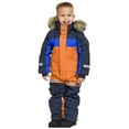 thumbnail image 2 of 1-14 Years Boy and Girl's One Piece Snowsuit Colorful Siamese Snowsuits Ski Suits Jackets Winter Jumpsuits, 2 of 9