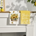 thumbnail image 7 of Sm:)e Sunflower Summer Kitchen Dish Towels 18x26 Inch Set of 4, Yellow, 7 of 7