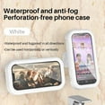 thumbnail image 2 of Soporte para Teléfono de Ducha Impermeable 360 Grados Giratorio Funda para Teléfono Soporte de Pared de Baño para iPhone 14 13 12 11 Pro Max XS XR, Max 6.8' Teléfono, 2 of 9