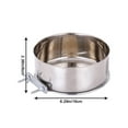 thumbnail image 3 of KIHOUT Dog Crate Bowls Kennel Bowl Hanging Dog Bowl Stainless Steel Coop Cups with Clamp Holder Hanging Cats Dog Crate Food Water Bowls for Crate, Cage, 3 of 4