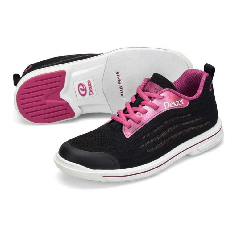 Dexter Women's Kerrie Bowling Shoes - Size 9.5 M US In Grey Twill Canvas For Comfort & Performance