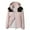 Pink, variant on CYRBOKO Girls Zipper Jeckets, Casual Waterproof Windproof Long Sleeve Fall Outerwear Pink Size 14-16 T