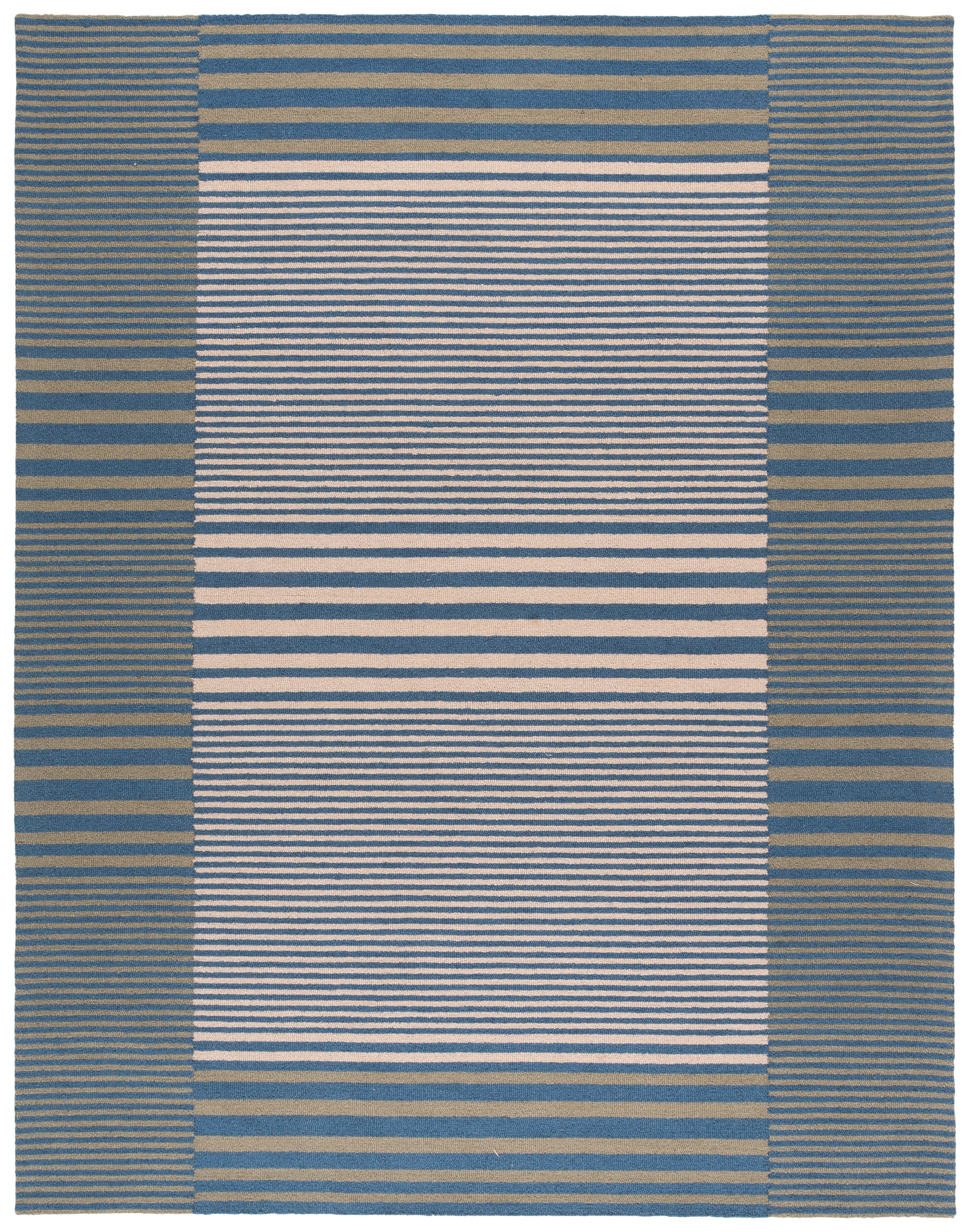 Safavieh Genre Luis Geometric Area Rug, Blue/Ivory, 8' x 10'
