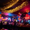 thumbnail image 3 of Fringe Garland Banner,9.84 Ft Wall Tinsel Foil Streamers,Tassel Garland Banner,Metallic Tinsel Streamers for Party Decorations Birthday Wedding Photo Wall Hanging Halloween Christmas Decor, 3 of 4
