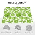 thumbnail image 3 of Fuzoiu Green Various Lemons Print Absorbent, Reversible Microfiber Dish Drying Mat for Kitchen, Dish Drying Pad for Dishes, Utensils, Pots and Pans, Extra Large 18 Inch x 24 Inch, 3 of 7