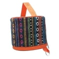 thumbnail image 4 of Porta pañuelos de diseño cultural, bolsa de papel con cremallera, funda enrollable para autocaravanas, senderismo y uso doméstico., 4 of 9