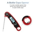thumbnail image 3 of Meat Thermometer Digital Instant Read Thermometer Bottle Opener Food Thermometer LCD Display with Backlight Waterproof Kitchen Food Thermometer Suitable for Kitchen BBQ Milk Water, 3 of 8