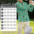 thumbnail image 7 of Aplkyhs Tennis T-Shirts Long Sleeve Sport Shirts Funny Deer Golf Machine Washable for Golf Tennis Hiking Running Gym, 7 of 7