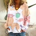 thumbnail image 1 of LOVZFMLL Cardigan pour Femmes Cardigan Décontracté à Boutons Veste Manteau de Mode Imprimée, 1 of 5