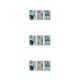 thumbnail image 4 of Monstrate 3 Pieces Luminous Sticker Glowing Wallpapers PVC World Kindergarten Decals Animal Self-adhesive Pasters Underwater Marine Type1 NO1, 4 of 6
