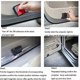 thumbnail image 4 of Kit de lámparas con emblema láser, luces LED universales inalámbricas para puertas de automóviles, luces de bienvenida creadas magistralmente, 4 of 4