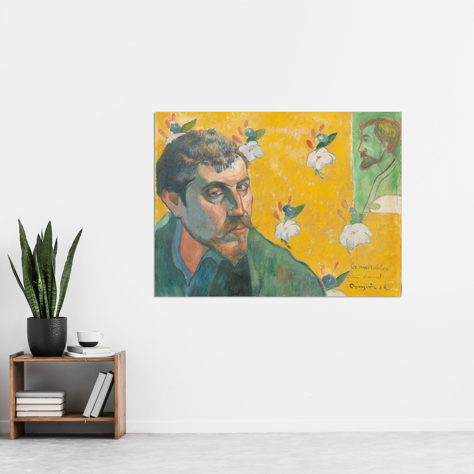 Paul Gauguin Self Portrait Les Miserables Extra Large Art Print Wall Mural Poster Premium XL