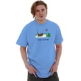 thumbnail image 4 of Ski Jump Good Life Funny Novelty Men's Big & Tall Crewneck Graphic Tee Brisco Brands 3X, 4 of 5