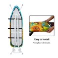 thumbnail image 4 of HELLHERO Sunflower Ironing Board Cover for Tailor Elastic Edge with 3 Hook and Loop Fastener Strap Hook and Loop Autumn, 4 of 5