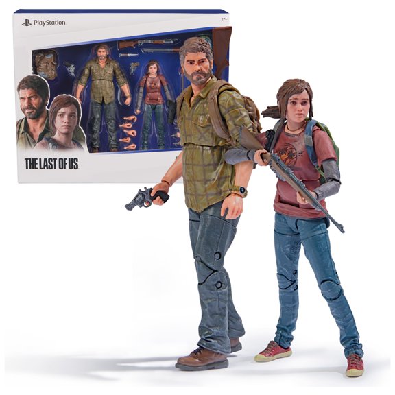 Figuras de acción PlayStation The Last of US Joel & Ellie 6"